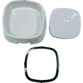 קערת מים נגד התזות לכלבים 1 ליטר קערת שתייה גדולה קערת שתייה לכלבים לגורים חתולים אביזרים לחיות מחמד 10 best sales קערת כלבים ללא שפיכה - №7