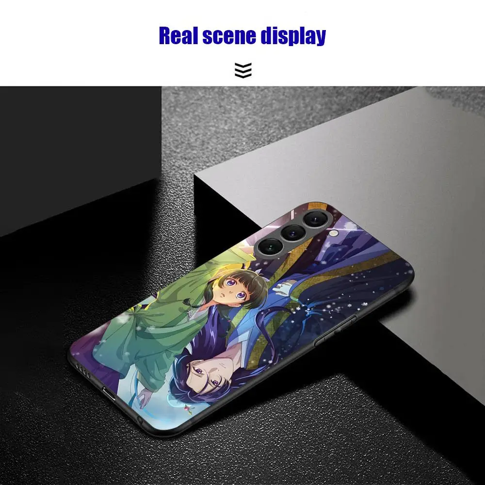 The Apothecary DiariES Anime Phone Case For Samsung Galaxy S26 S25 S24 S23 S22 S21 Plus Ultra Note20 Soft Black - view 3