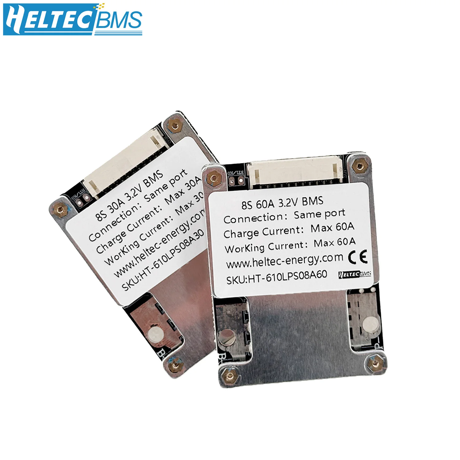 Heltecbms 8s Li-ion 8s Lifepo4 24V Płytka Zabezpieczająca Akumulator Litowy 25.6V 29.2V 30A 60A Balans BMs Przechowywanie Energii Silnika — zdjęcie produktu 5