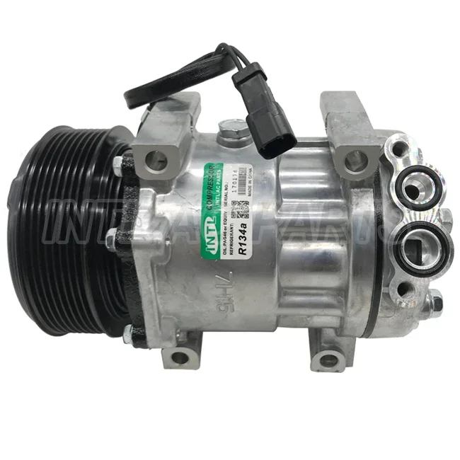 

Sanden 8203 AUTO CAR A/C AC Compressor for JCB Heavy Duty Equipments 1168203 32008562