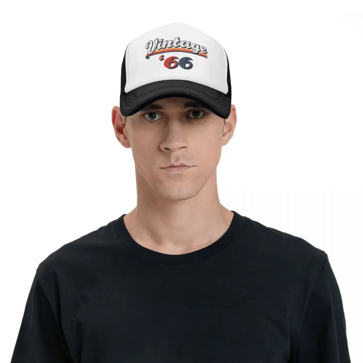 الرجعية قبعة بيسبول 1966 هدية عيد ميلاد خمر Est 56th شبكة صافي قبعة للرجال النساء الهيب هوب قبعات سائقي الشاحنات Snapback بلغت ذروتها قبعات #6