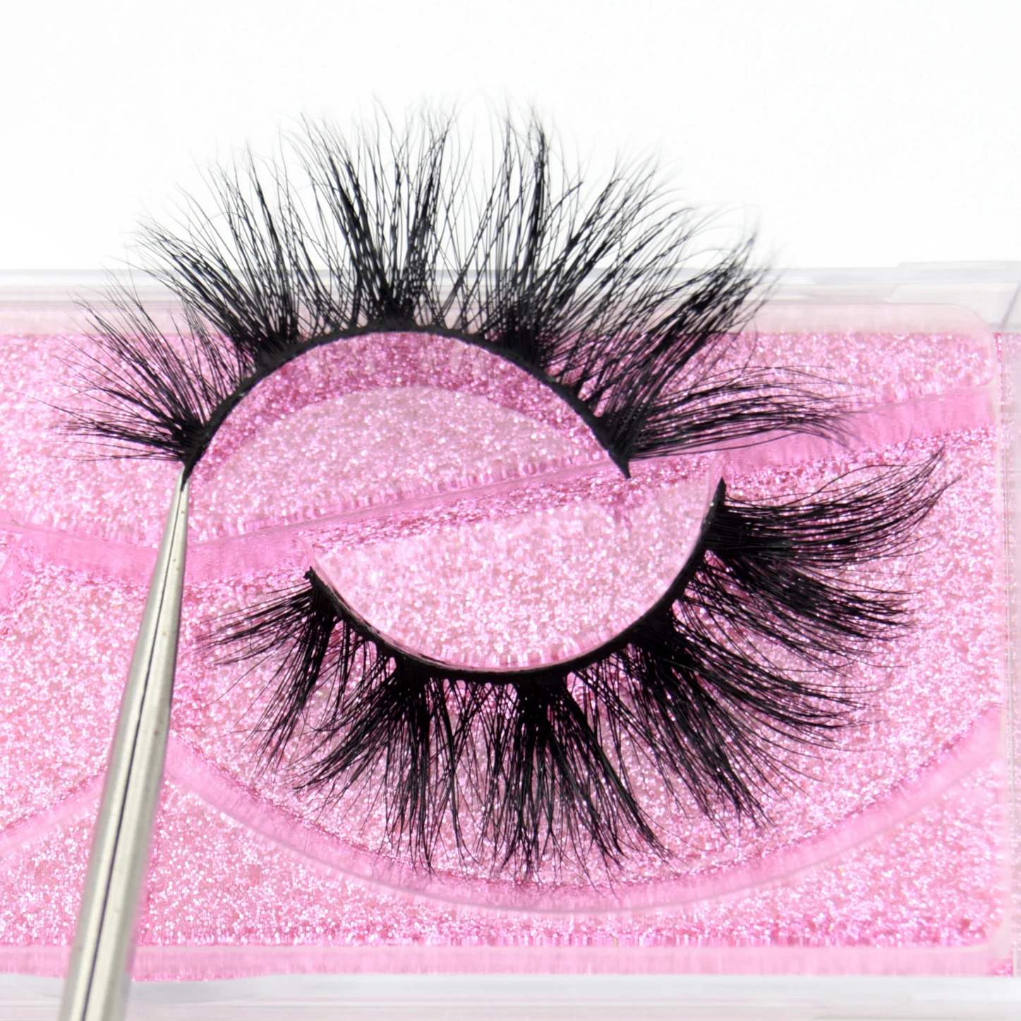 Visofree Mink Eyelashes 3D Mink Hair False Eyelashes Natural Thick Long Eye Lashes Fluffy Makeup Beauty Extension Tools K11