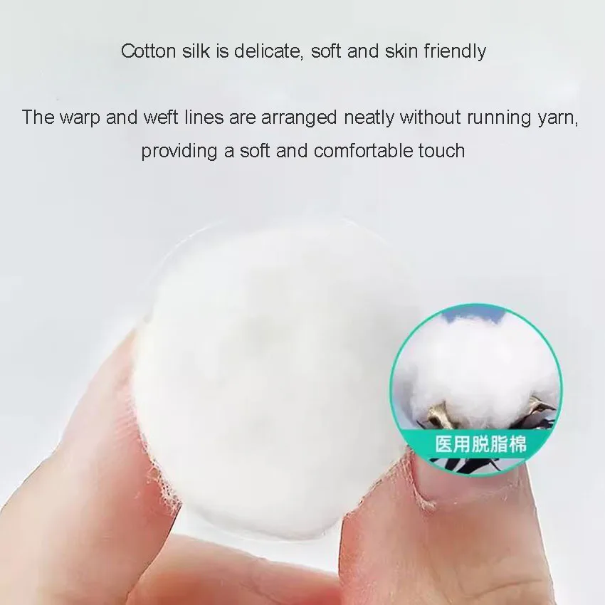 100 Disposable Disinfectant Cleaning Cotton Balls for Degreasing Home Care Skin Disinfection