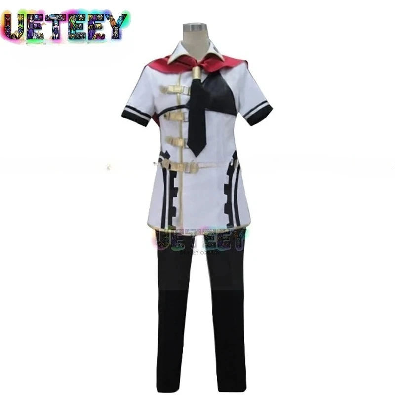UETEEY COS FFinal FFantasy Type-0 Trey летняя форма COS Одежда Косплей Костюм Нестандартный размер