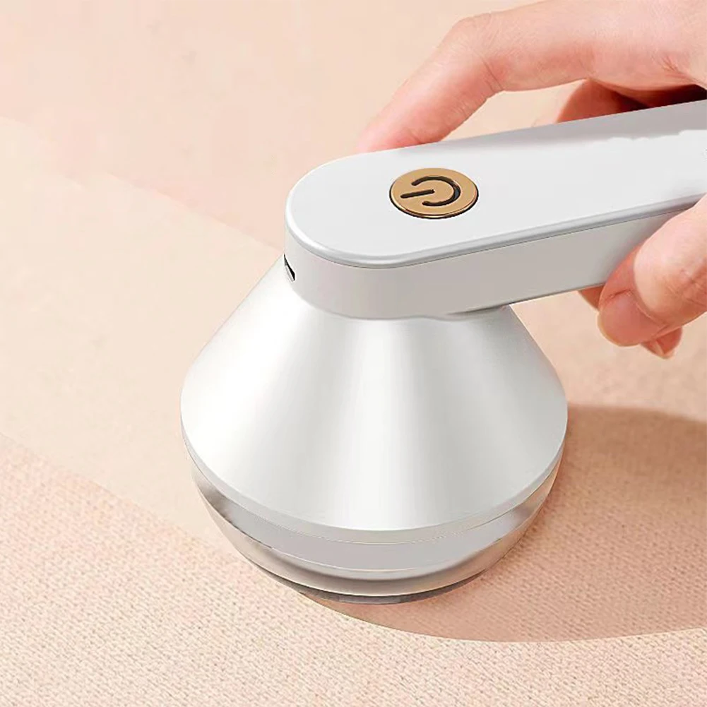 Electric Lint Remover Electric Pellet Fluff Remover 6 Blades Debobbler Clothes Shaver USB Rechargeable for Home Travel