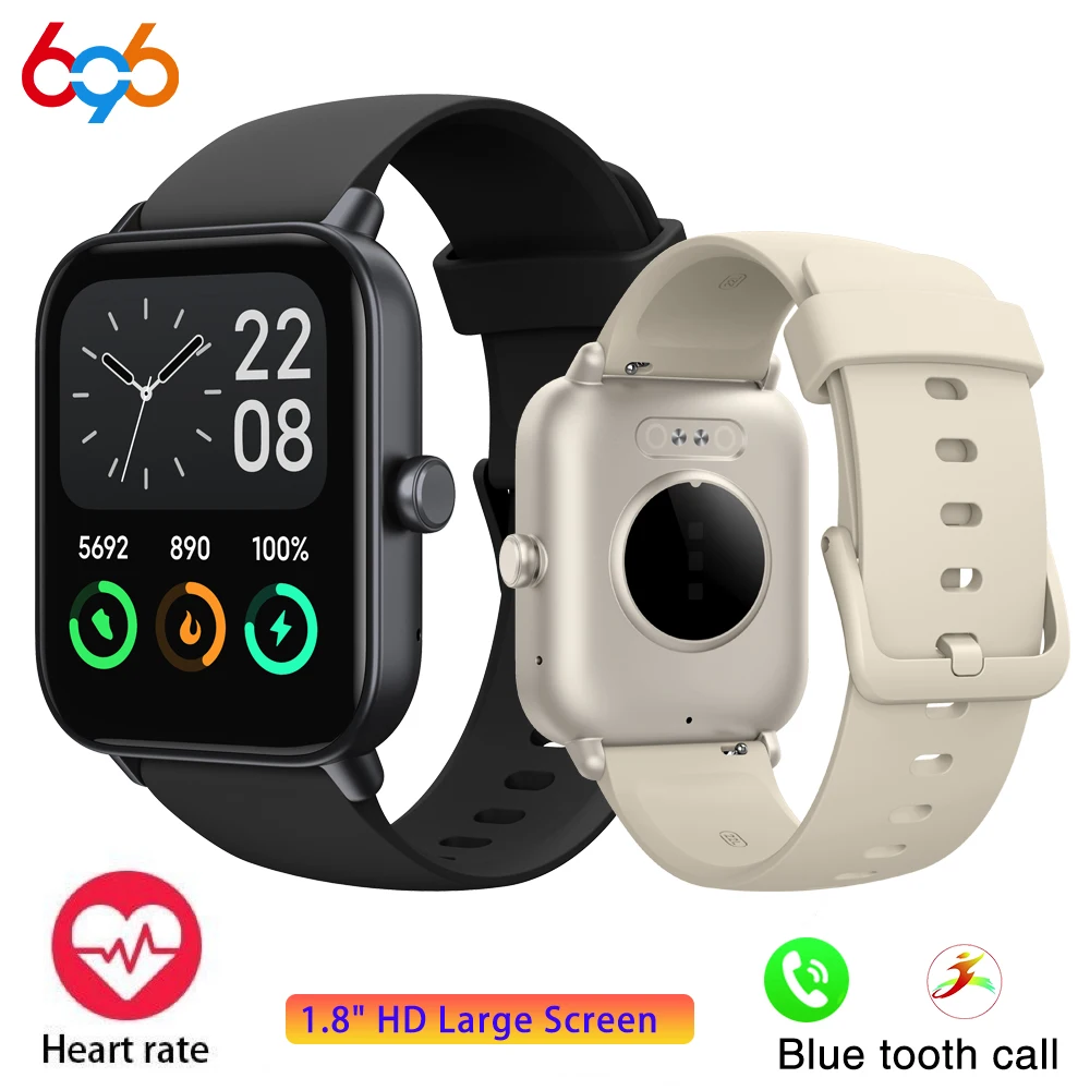 

Новинка 2024 года для мужчин и женщин, умные часы с синим зубом, умные часы для спорта, фитнеса, голосового помощника, водонепроницаемый браслет с пульсометром