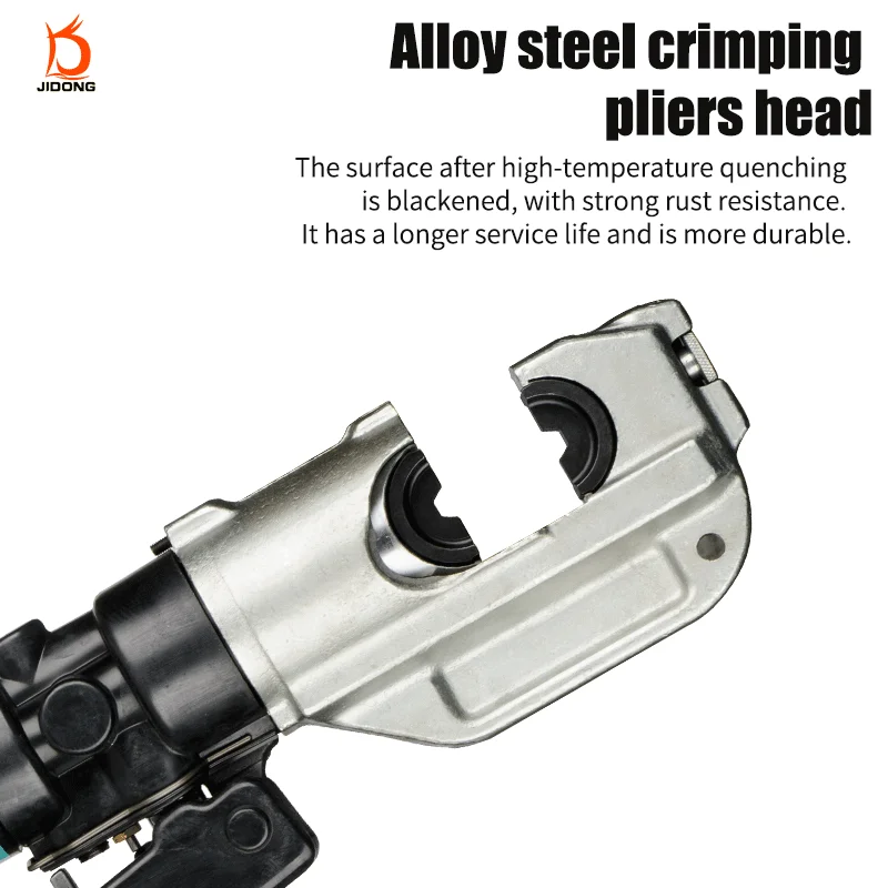 EP-430 Integral Hydraulic Pliers Manual Hydraulic Crimping Tool With C-type Jaws 400 Mm² For Copper And Aluminum Terminals
