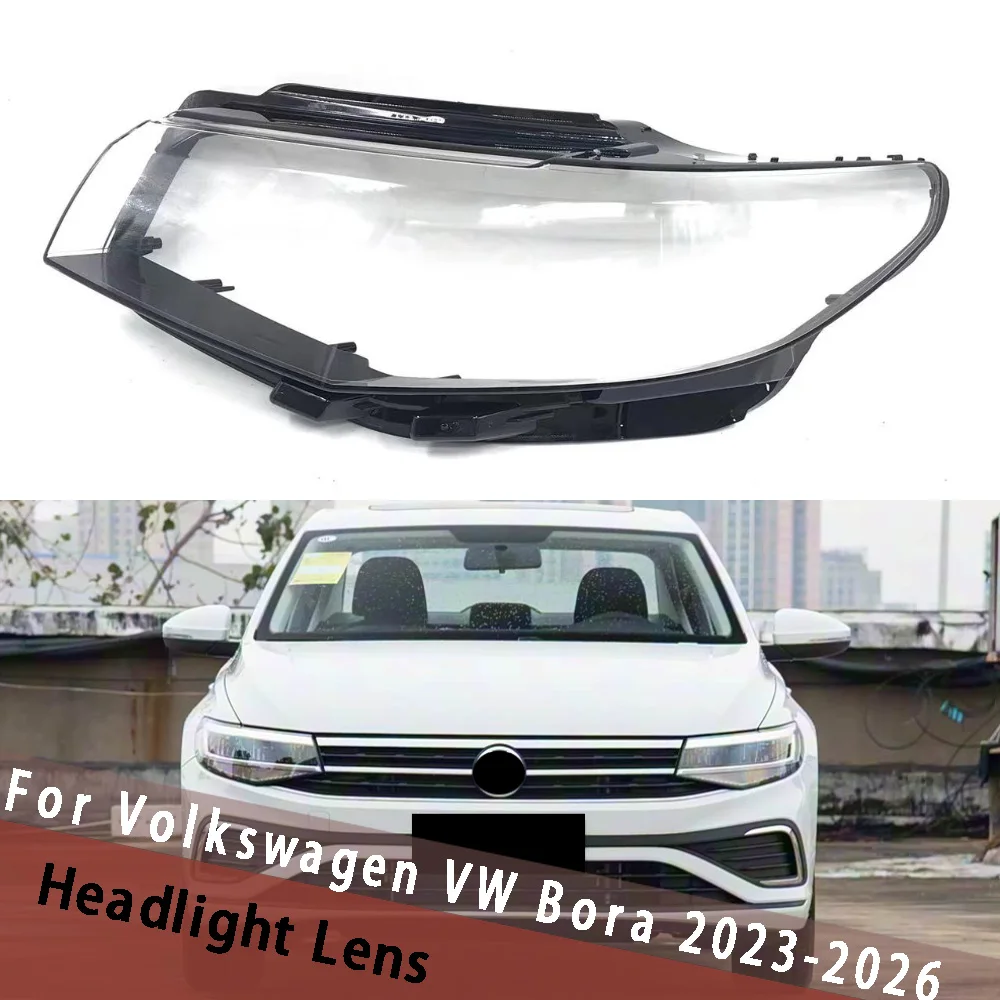 

For Volkswagen VW Bora 2023 2024 2025 2026 Car Products Headlight Lights Glass Transparent Anti-UV And Anti-Aging Housing Caps