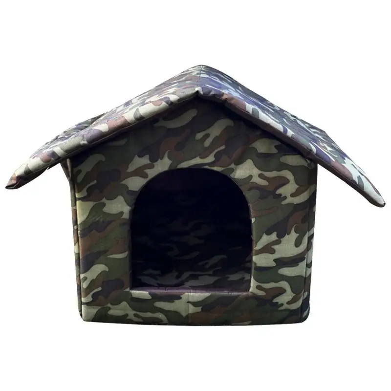 Maison étanche pour animaux de compagnie, abri pour animaux de compagnie, chenil pour chat, lit,