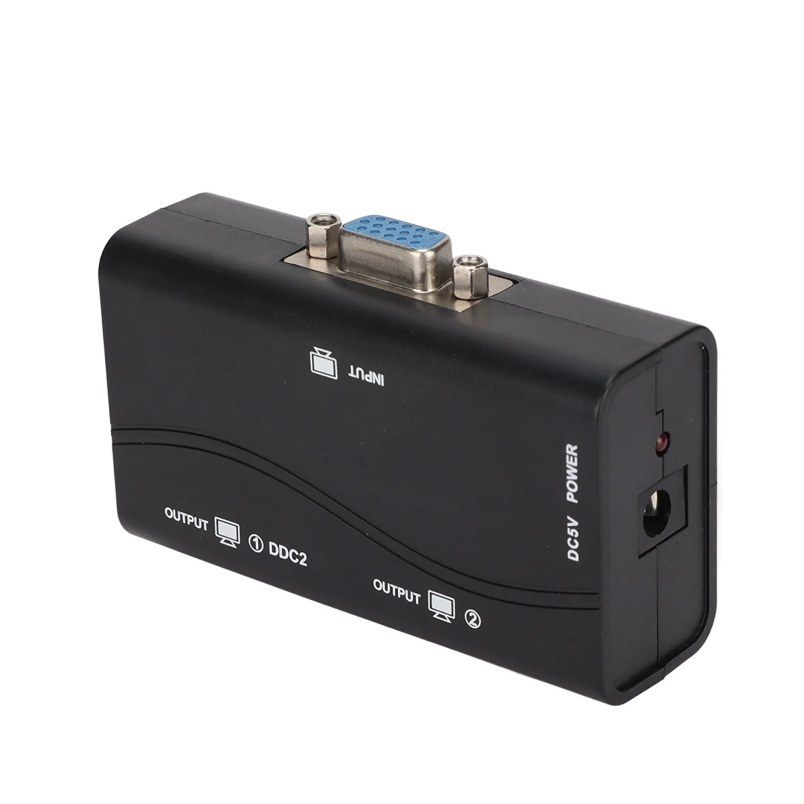 USB Powered VGA Splitter 1 in 2 out Video Distributor for Screen Duplication 250 MHz 1920x1440 1080P Resolution view 4
