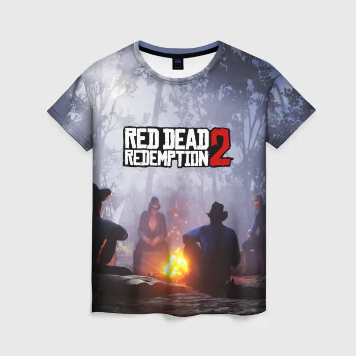 Game Red Dead Redemption 2 T-shirts 3D Printed Men\'s Streetwear Fashion Men Women T shirt Summer Short sleeved Tees Top Clothing