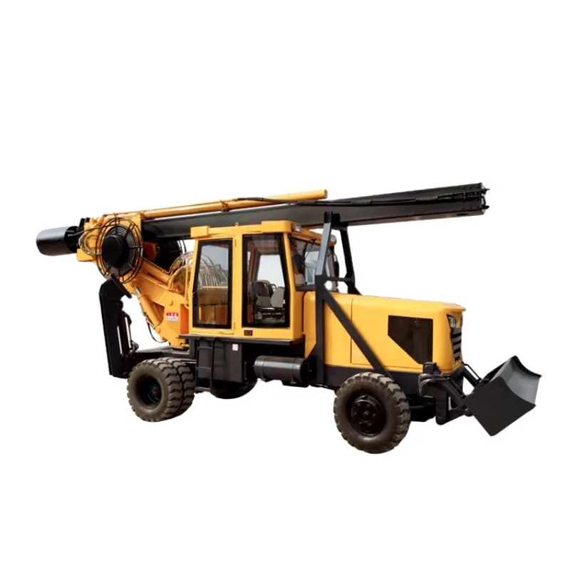 Luxuriant Design Wheeled Rotary Drilling Rig