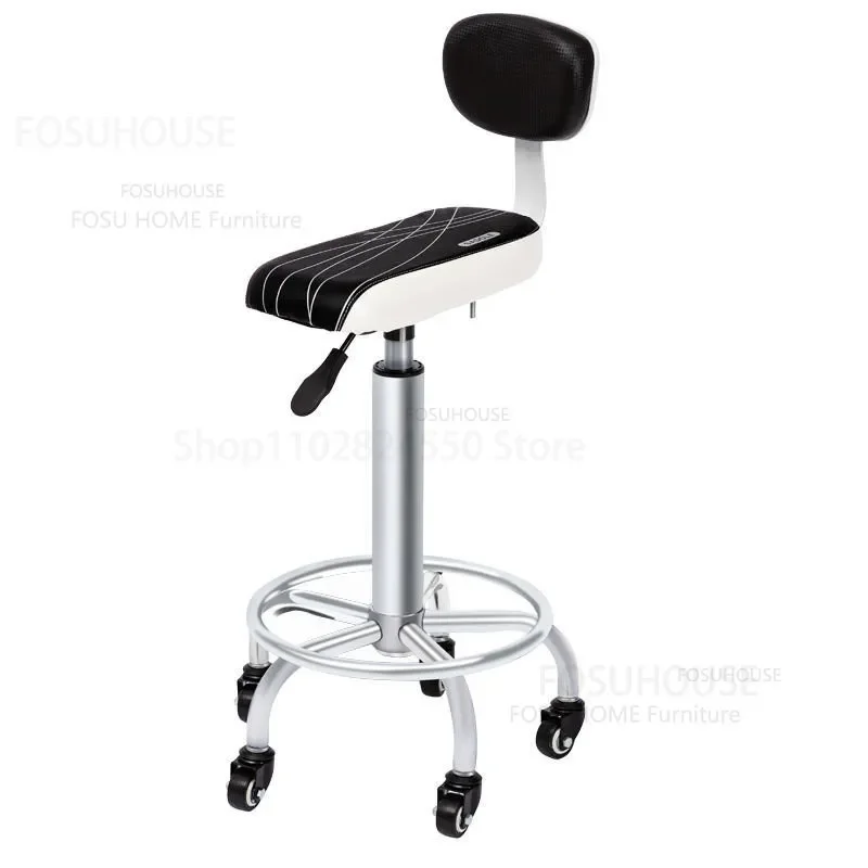 

Simple Furniture Modern Barber Chairs Cafe Backrest Bar Chair Home Kitchen Cooking Chair Beauty Pulley Lift Chairs