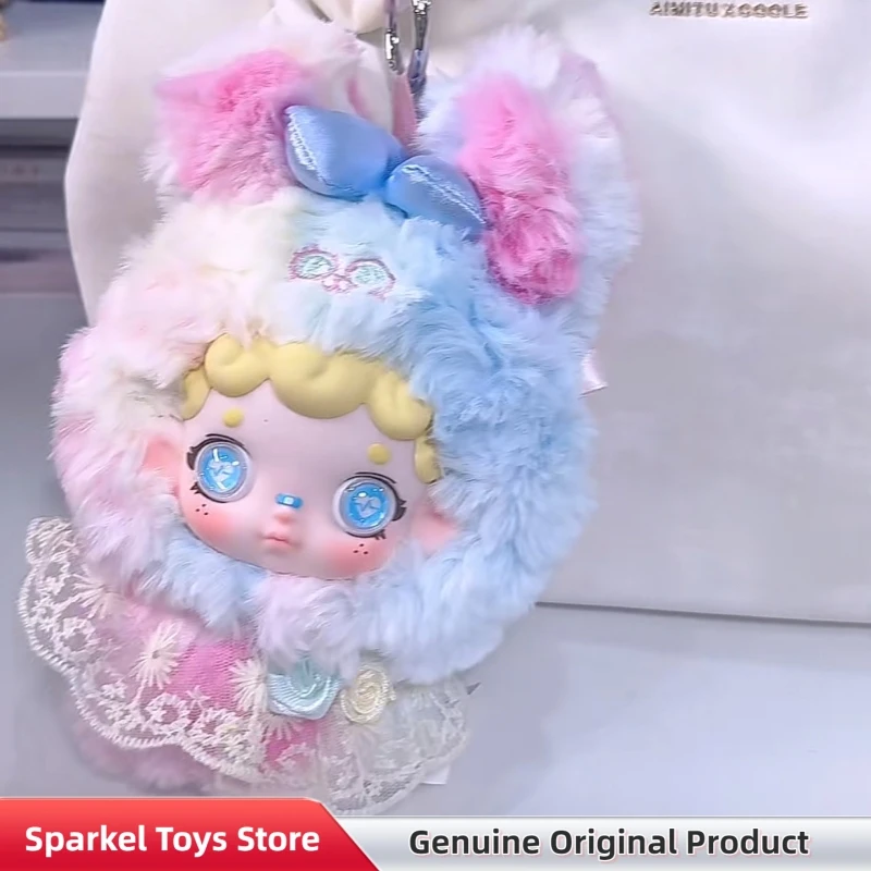 

Genuine Bunny Oxygen Plan Series Blind Box Vinyl Plush Bag Pendant Cute Art Toy Collectible Figure Doll Birthday Gift For Girls