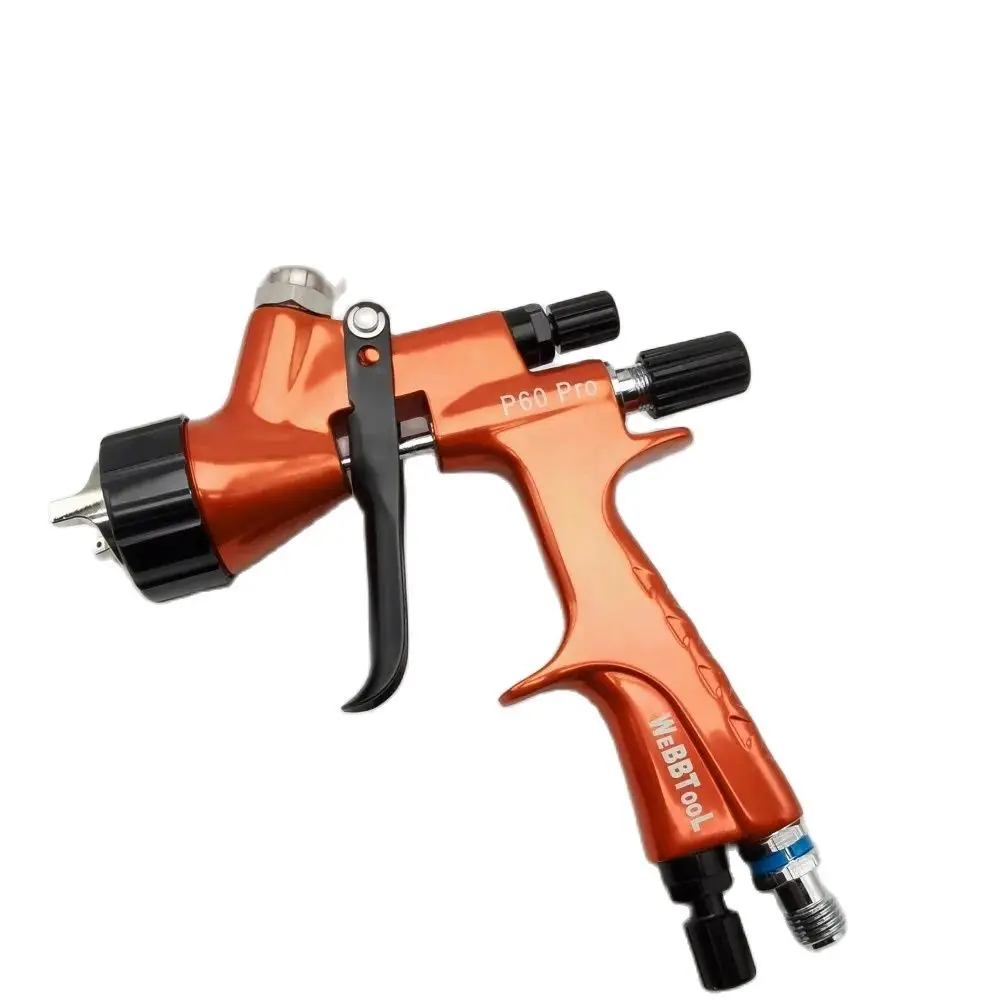 P60 Pro High Quality Car Spray Paint Gun 1.3 Nozzle Air Spray Gun  Water-Based Paint  Varnish Paint Spray Gun