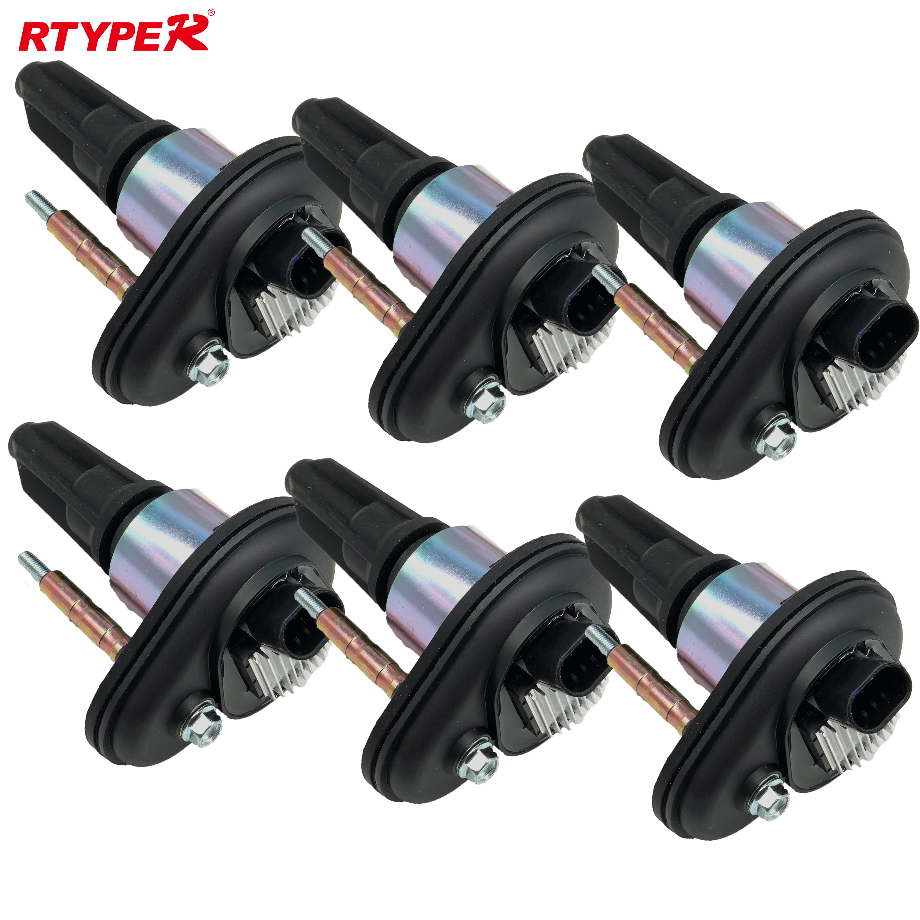 

1 PC Ignition Coils RTYPER Compatible 12568062 For Chevrolet 3.5 Trailblazer H3 3.5 Isuzu Ascender Saab 9-7X Compatible