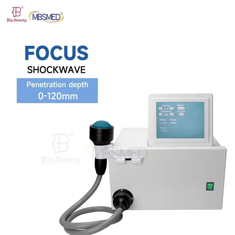 FSWT Shockwave Machine Vet Focales Focused Shock Wave Therapy Machine Plantar Fasciitis Erectile Dysfunction Treatment
