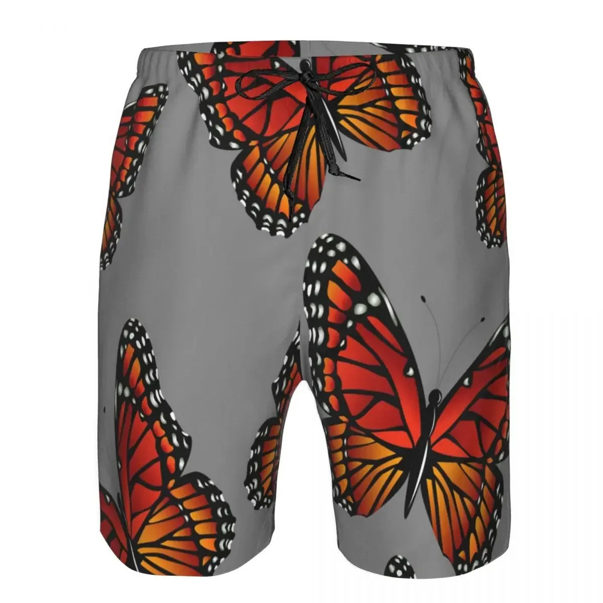 Swimwear Mens Swim Shorts Beach Trunks Bright Monarch Swimsuit Surf Board Bathing Suit