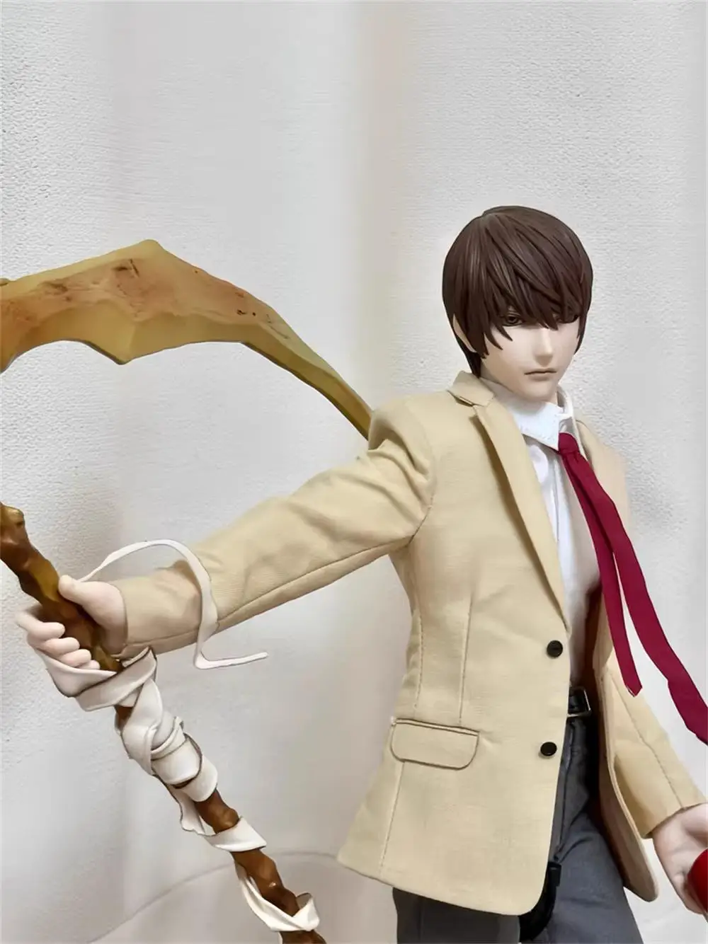 1/6th GAMETOYS Death Note Cartoon Mini Weapon Model Sickle with Bandage PVC Material Not Real For 12\