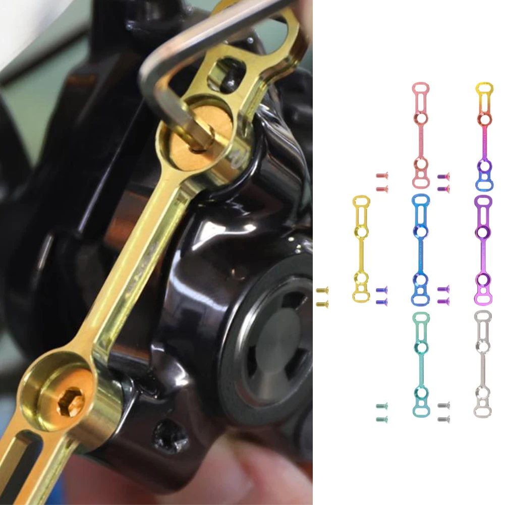 

For Road Cycling Ultralight Road Disc Front Brake Base 5g Rear Brake Base 3g Enhanced Rigidity For Bicycle Disc Calipers