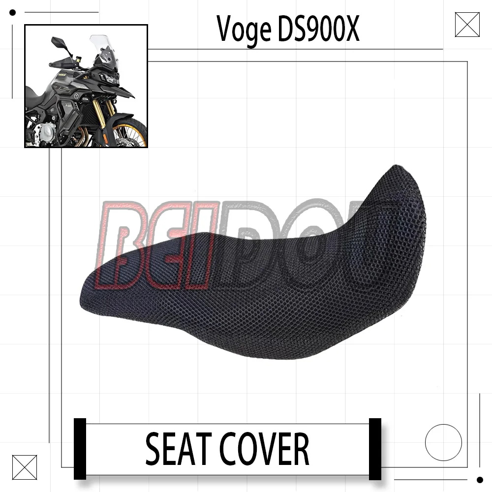 

For Voge DS 900X DS900X 900 DS 900DSX Sun Protection Seat Cover 3D Honeycomb Seat Cover Thermal Insulation Breathable Seat Cover
