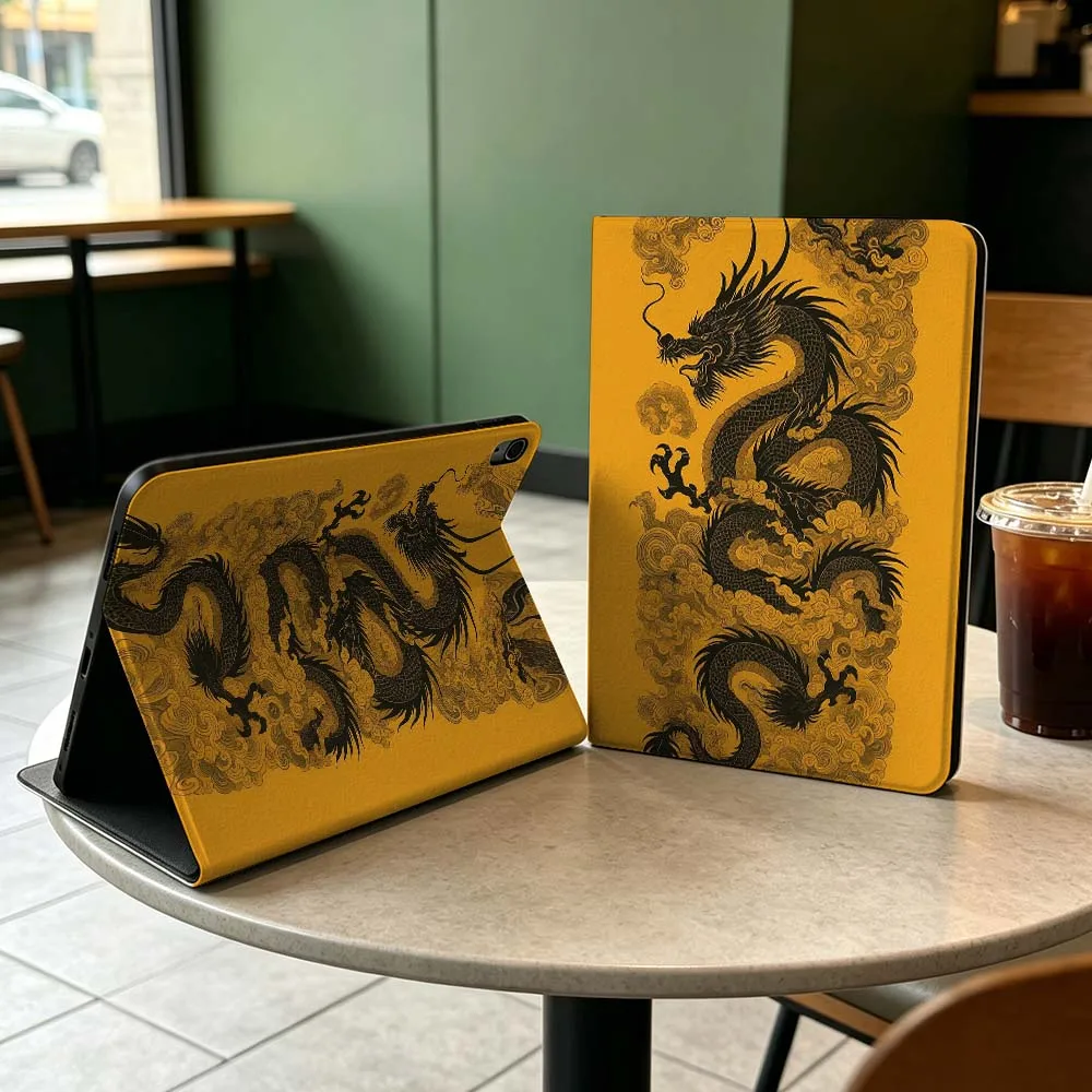 Dragon Tiger Snake For iPad Pro mini Air A16 A14 3 4 5 6th 7 7th 11th Gen 10.2 9.7 11 10.5 10.9 12.9 13 Inch Tablet Case Gift