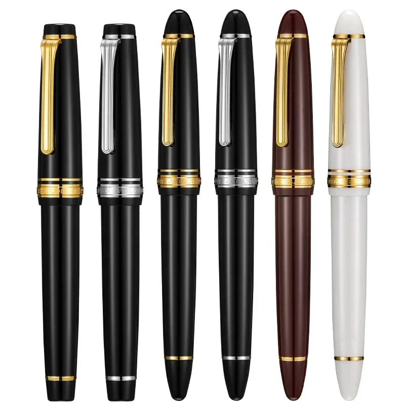 Japan Sailor Torpedo Original 21K Fountain Pen Large Flat-Top Crown Two-Color Gold-Nib Writing Pen 11-2036 Office Statioery Gift