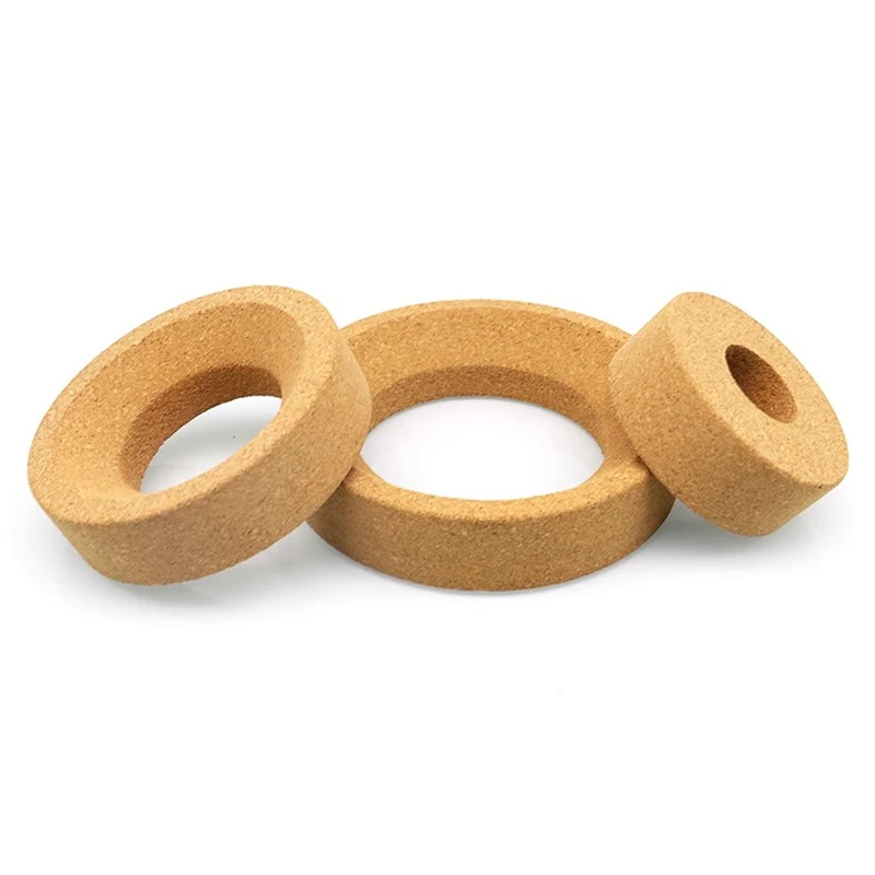 Tempat Botol Gabus 80/100/110/120/140/160/210Mm Alas Botol Lab Bulat dengan Tahan Suhu Tinggi