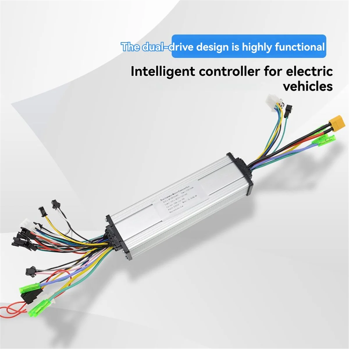 24 فولت/36 فولت/48 فولت 250 واط/350 واط المزدوج محرك تحكم دراجة كهربائية فرش السيارات تحكم تيار مستمر وحدة تحكم المحرك الكهربائي