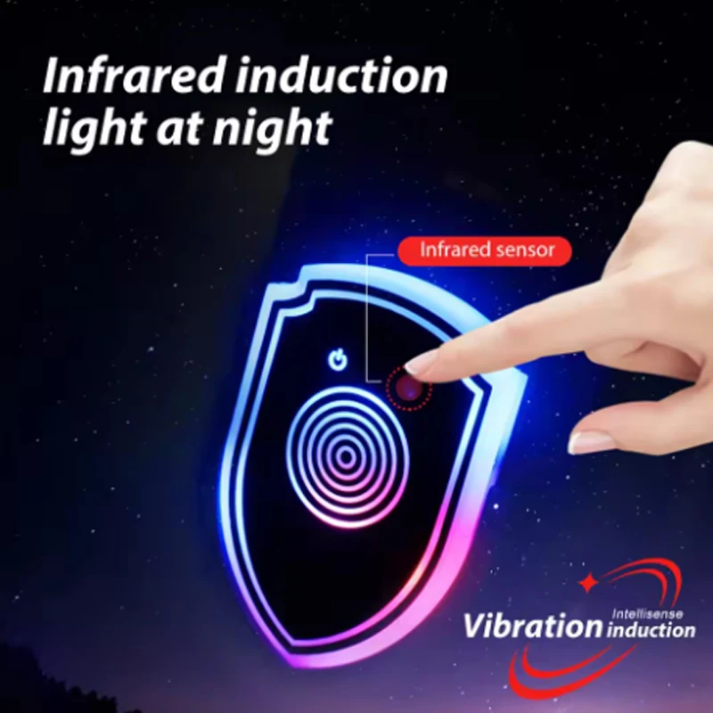 

Dream Color LED decorate Light vibration sensitive Illuminated Car Triangle Window Decorative Lights, car window atmospher Light