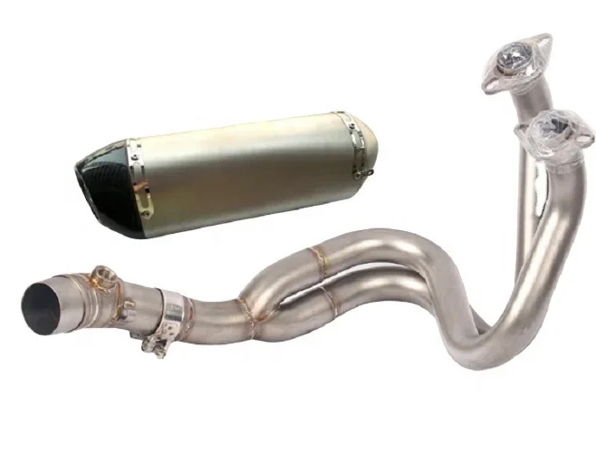 

Titanium Alloy Motorcycle Exhaust Pipe Header Pipe For Kawasaki ER6N ER6F VERSYS 650