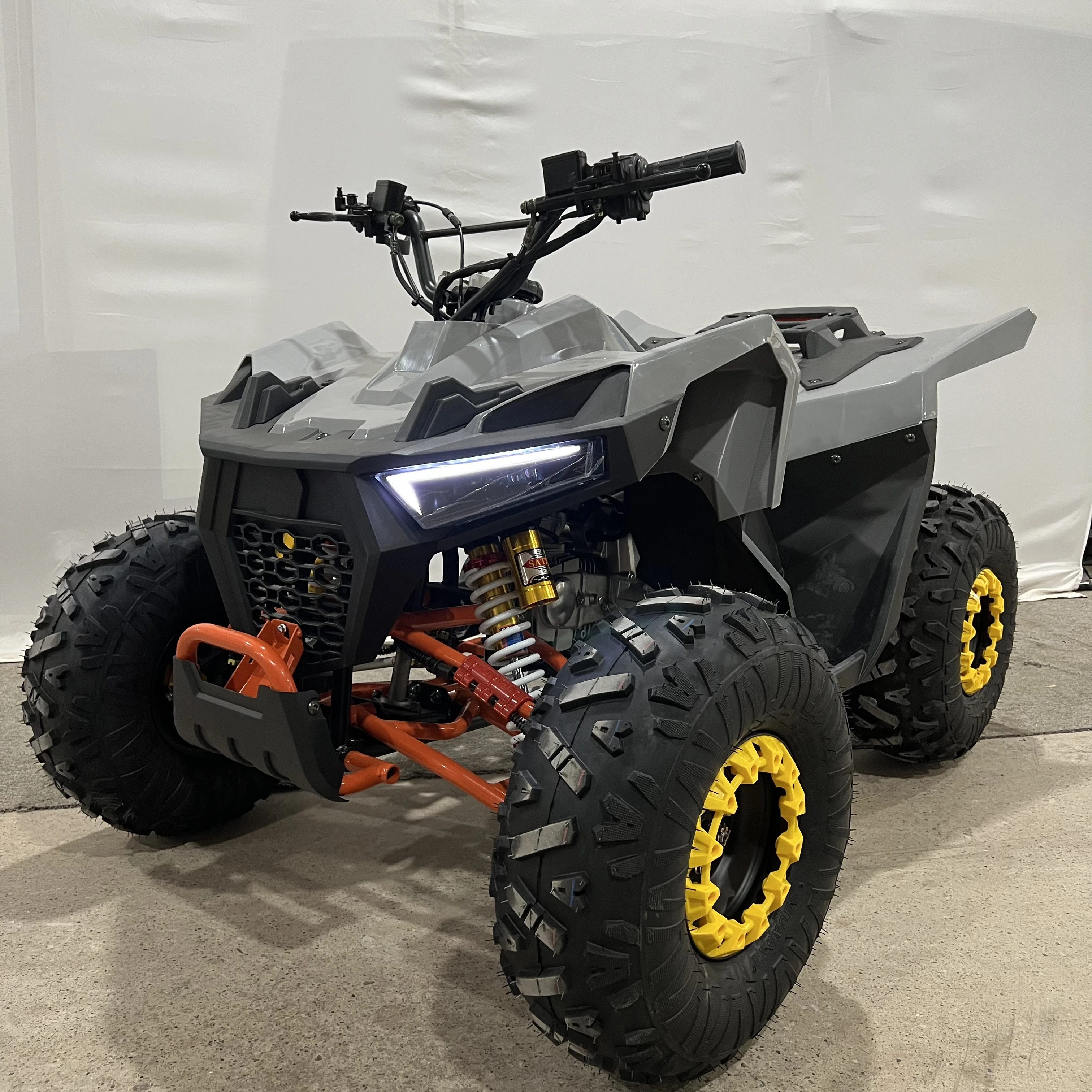 

New Product 125cc 2WD 4 Stroke ATV with CE Certification for Teenagers and Adults Full LED Light Source