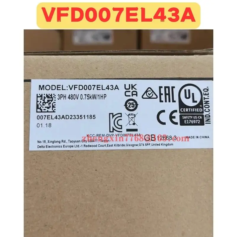 High-quality Goods 100% Brand New Original VFD007EL43A Frequency Converter