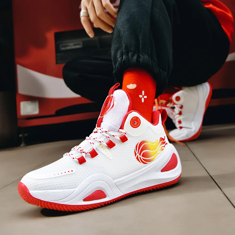

2025 Explosions Men's Shoes Wear-resistant Basketball Shoes Men's Shoes genuine goods sneaker Autumn Men's Anti-slip Sneakers