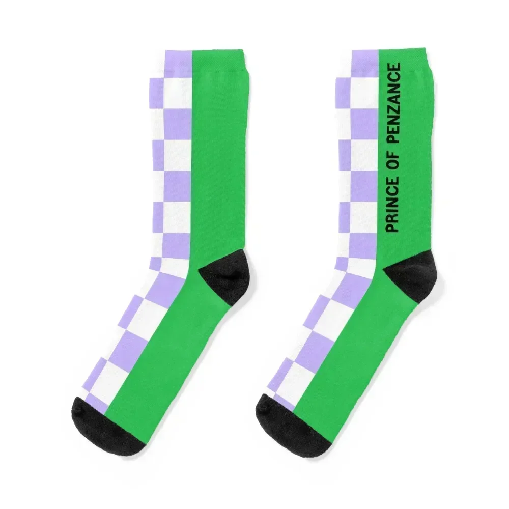 

PRINCE OF PENZANCE - RACEHORSE - SILKS Socks heated retro compression Socks For Women Men's