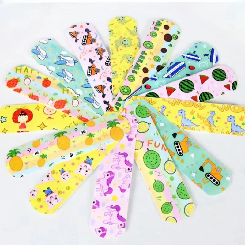 20/40/60/80pcs Cartoon Band Aid Waterproof Curitas Wound Plaster for Children Skin Dressing Tape First Aid Adhesive Bandages