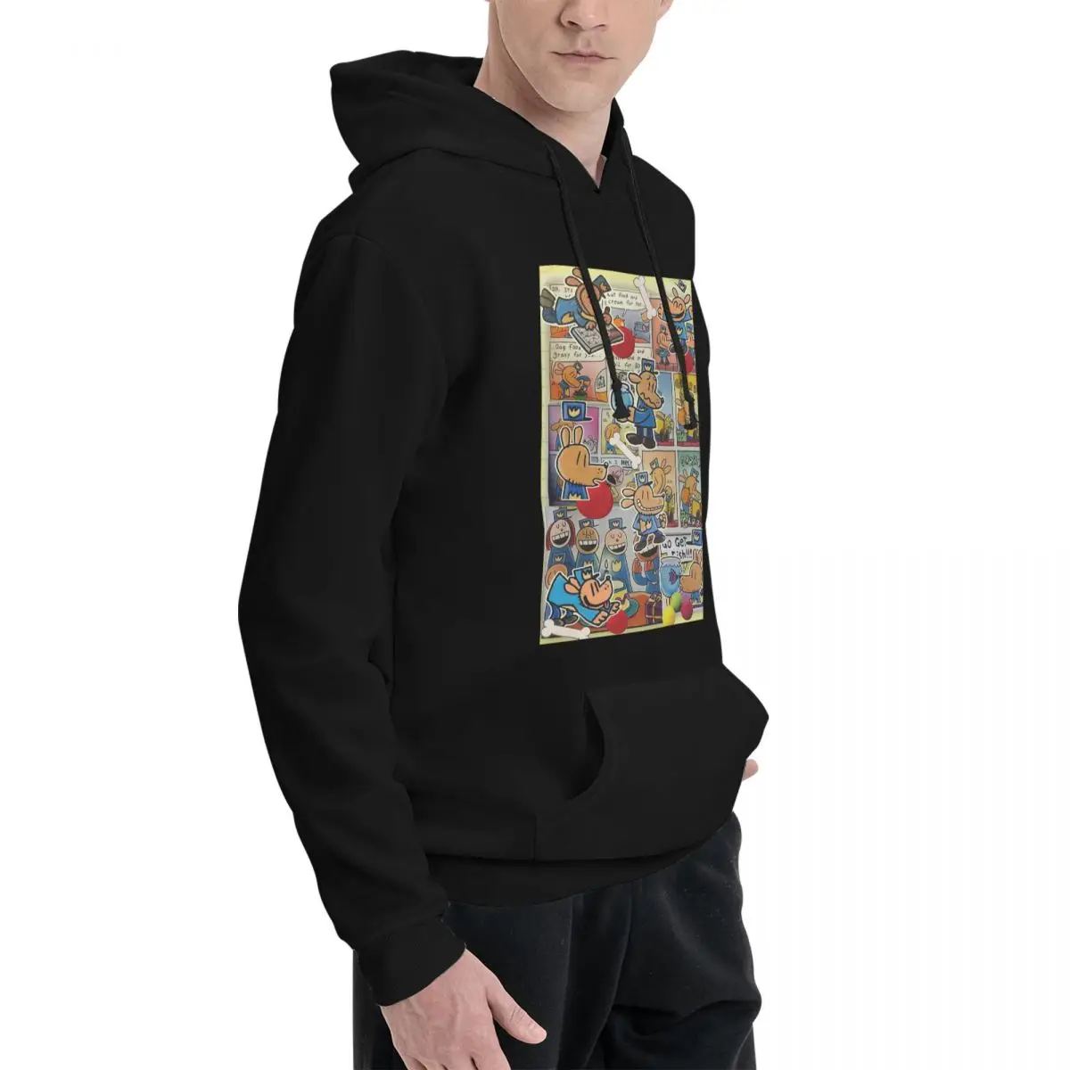 Dog Man Dogman Movie 2025 Comic Hoodies Men Women Casual Pullover Sweatshirt Fashion Long Sleeve Hooded Autumn Winter