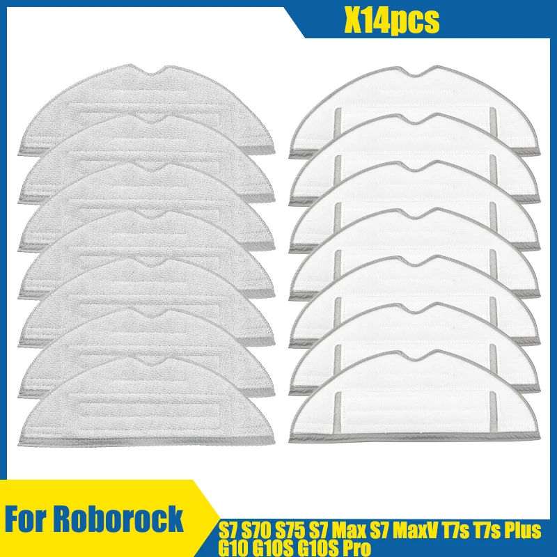 Pièces de rechange pour aspirateur Roborock S7 Maxv T7s Plus, accessoires, vadrouille vibrante antibactérienne pour G10 G10S Pro