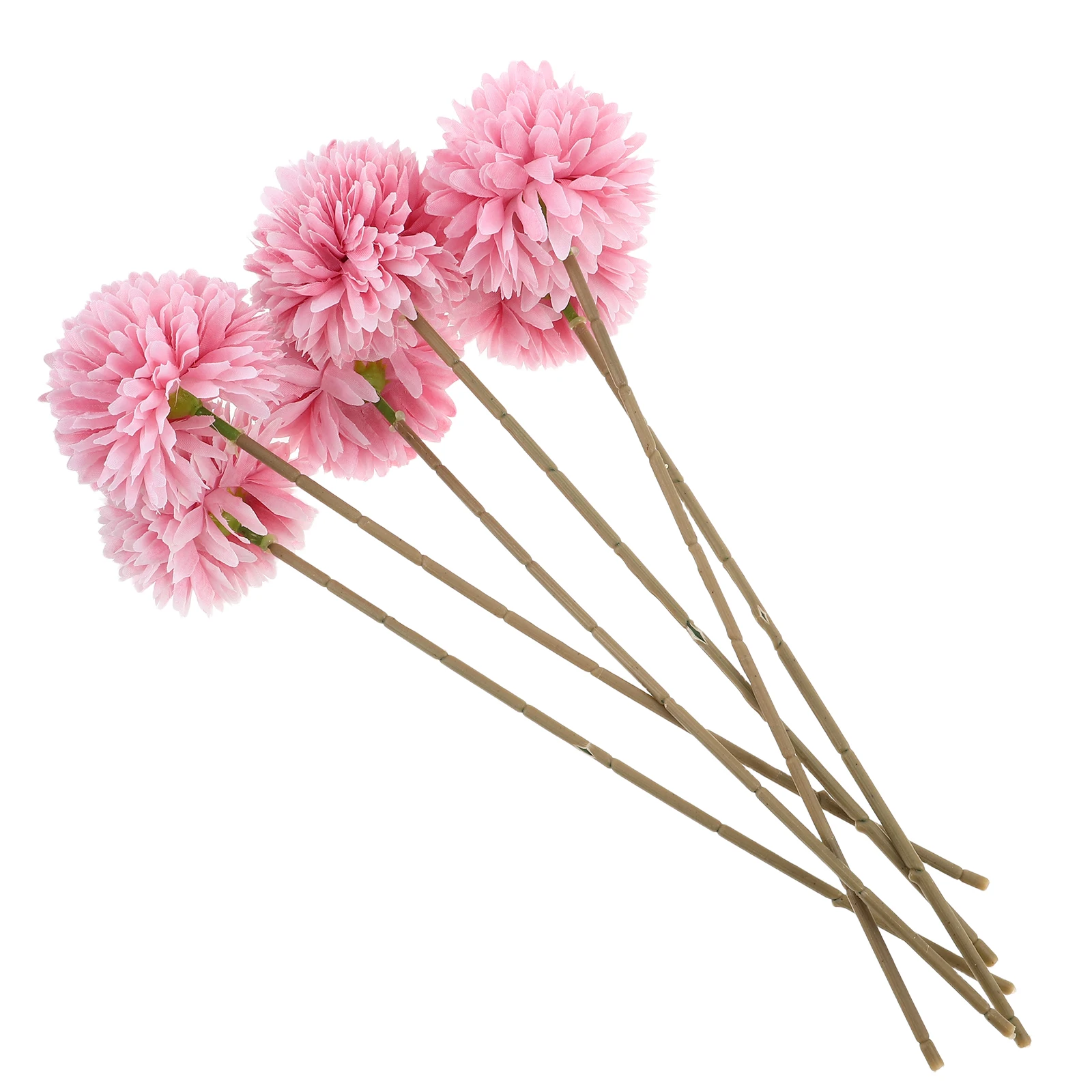 

6pcs Artificial Flowers Decoration Realistic Simulation Indoor Wedding Table Centerpieces Dandelion Decor Photography Props