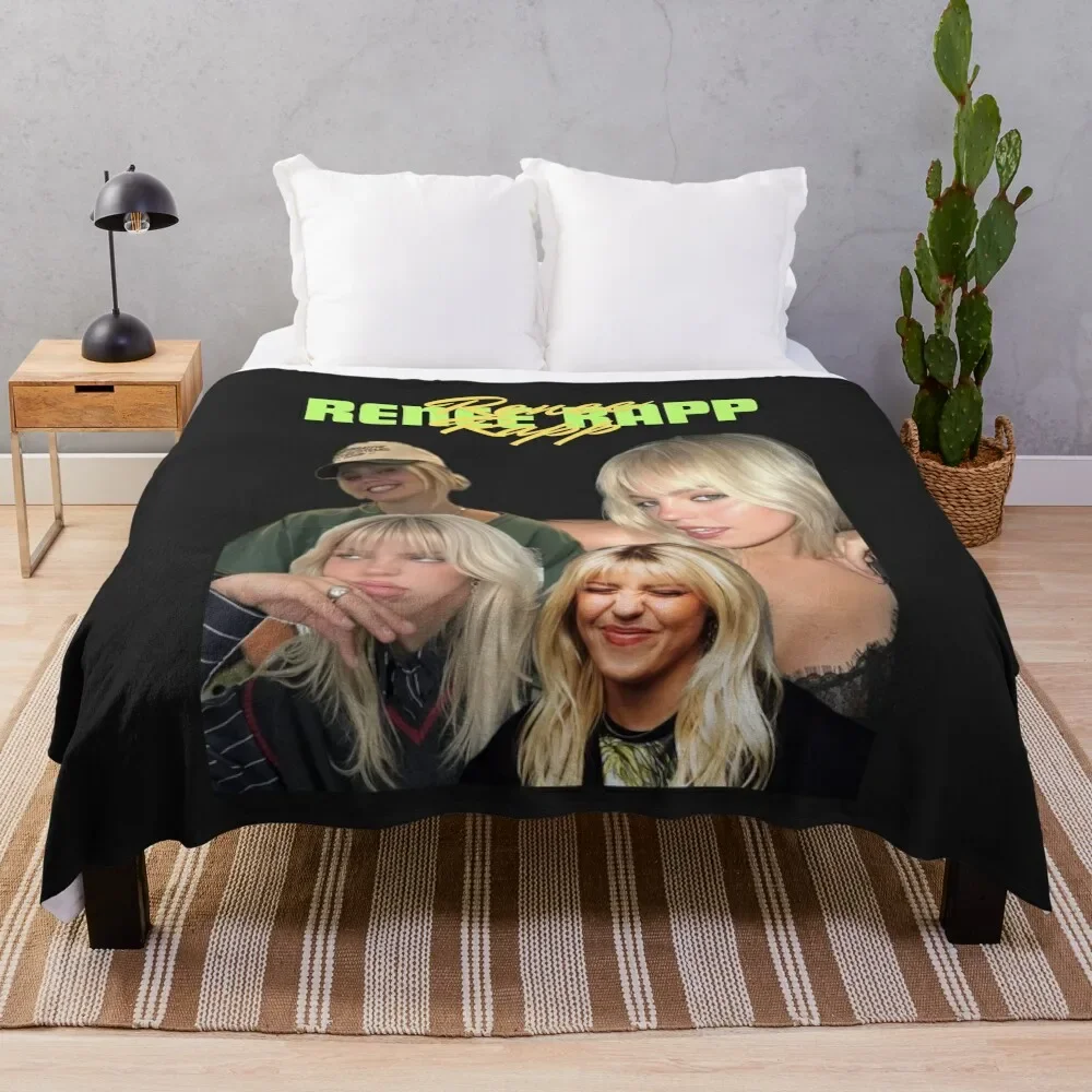 renee rapp - fan art Throw Blanket For Decorative Sofa Luxury Throw Blankets Sofas Of Decoration halloween Blankets