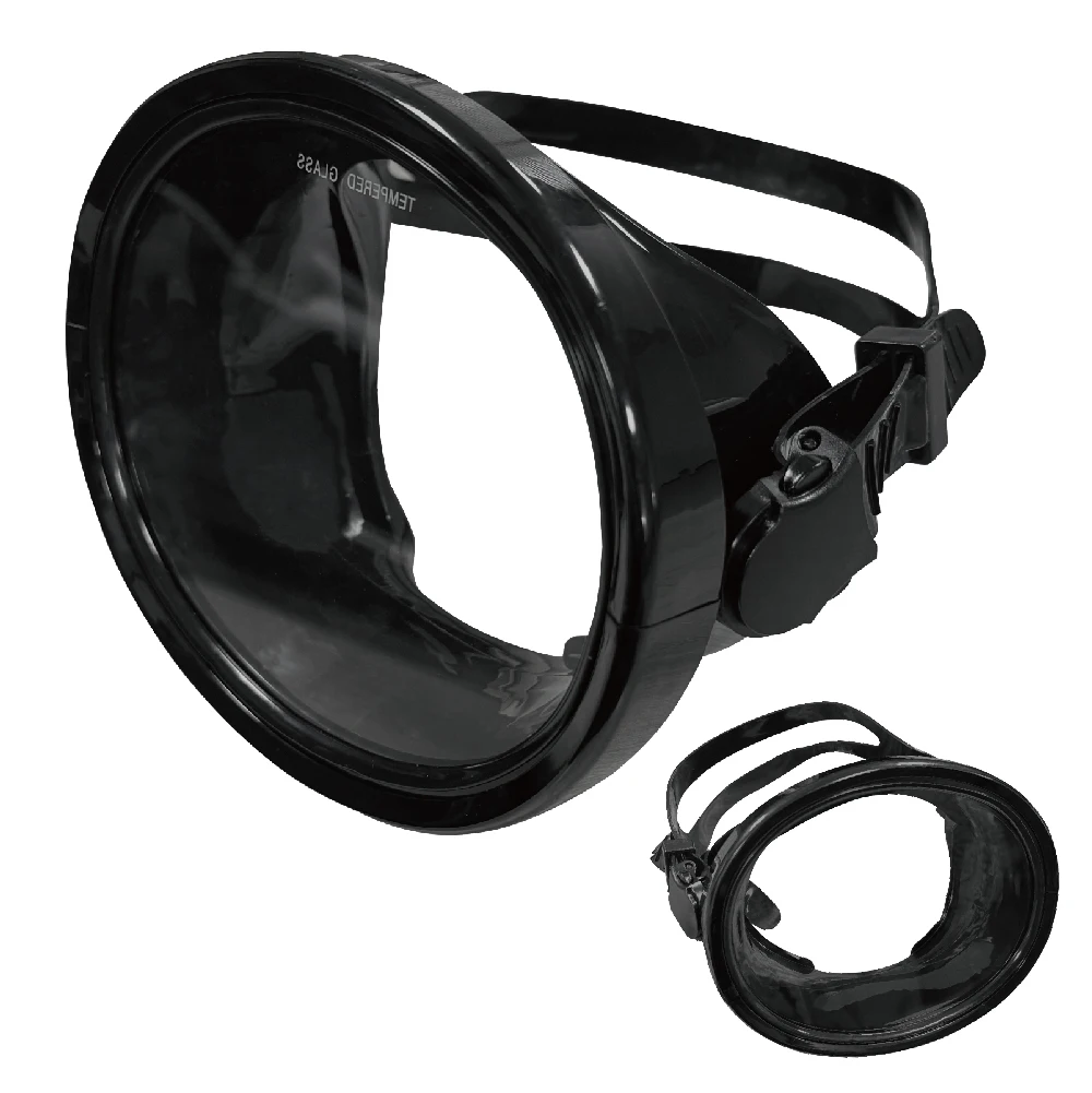 

Oval Diving Mask Snorkeling Mask Classic Style Scuba Goggles Spearfishing Mask Freediving Mask for Adults Wide View