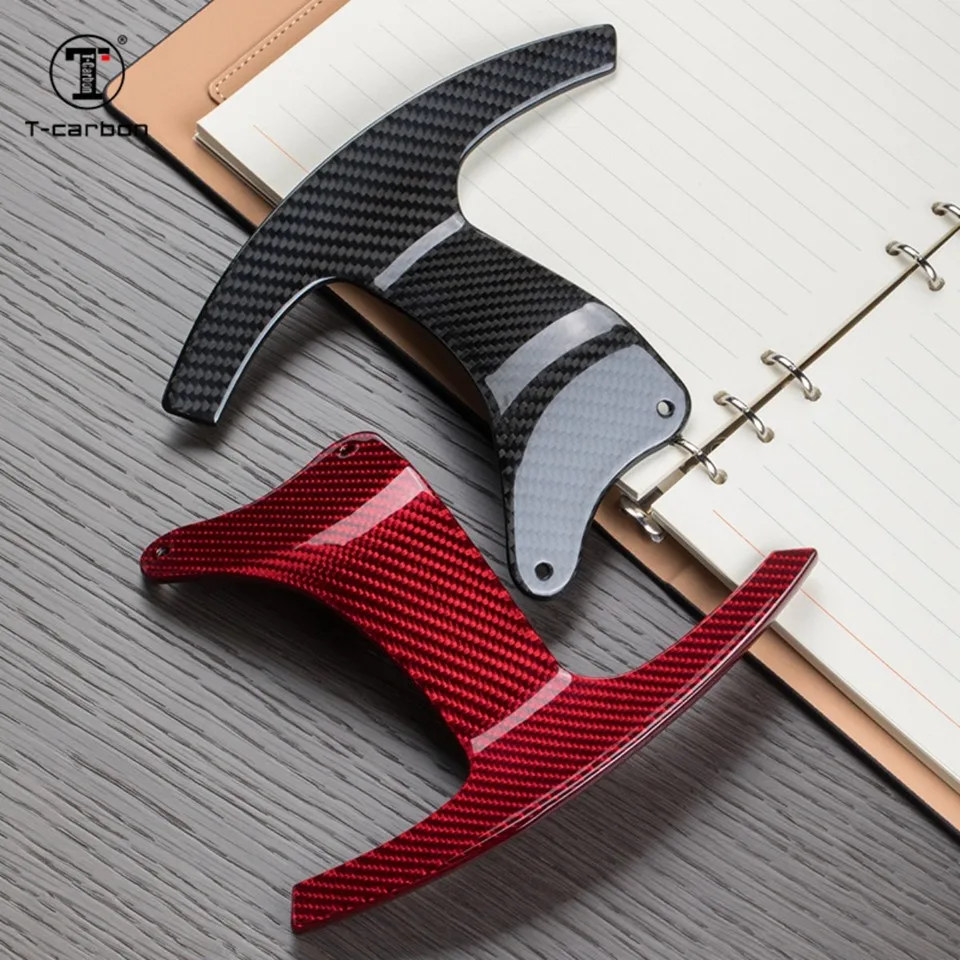 Carbon Fiber Replacement Steering Wheel Paddle Shifter Fit For Maserati Car Interior Accessories Shifting Paddle