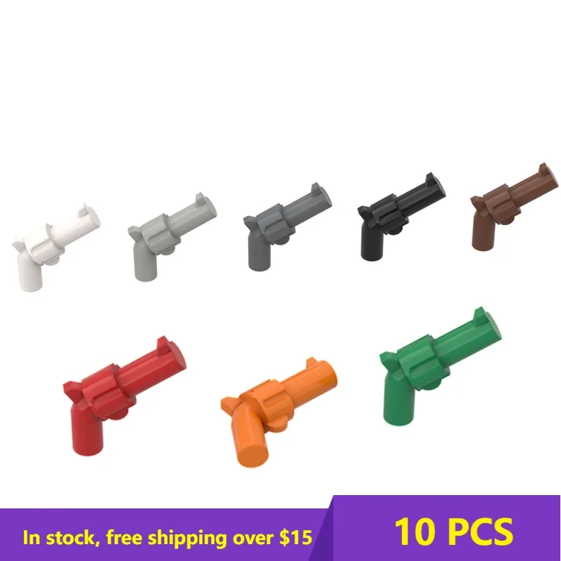 10PCS Bricks Compatible Assembles Particles 30132 Revolver Building Blocks  Parts DIY  Educational Creatives gift Toys