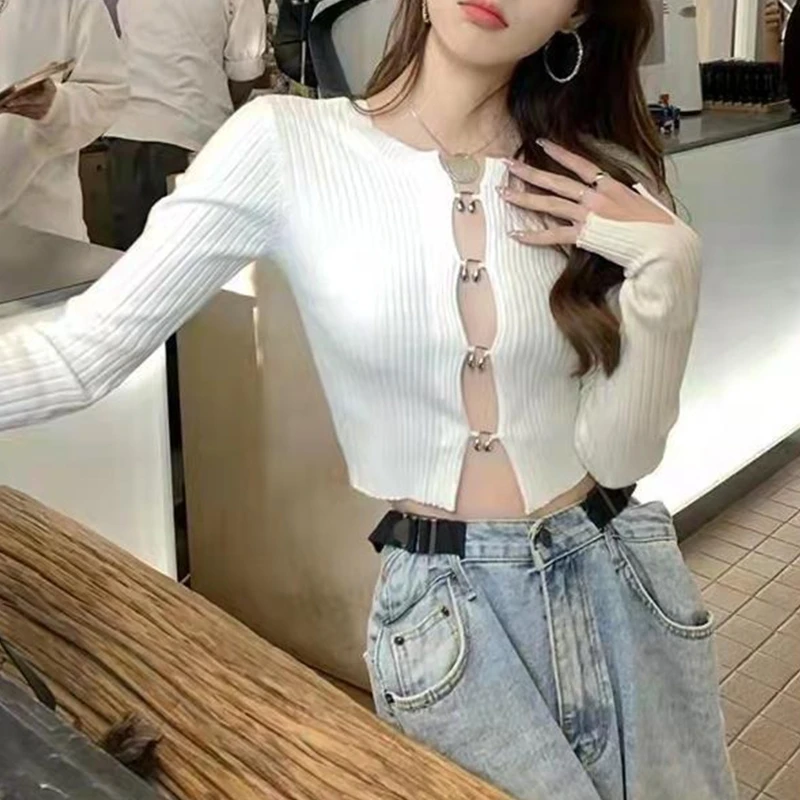 Women Sexy Casual Cardigan Air-conditioning Blouse Sun Protection Clothes Female Loose Shirt Tops Early Autumn Covers