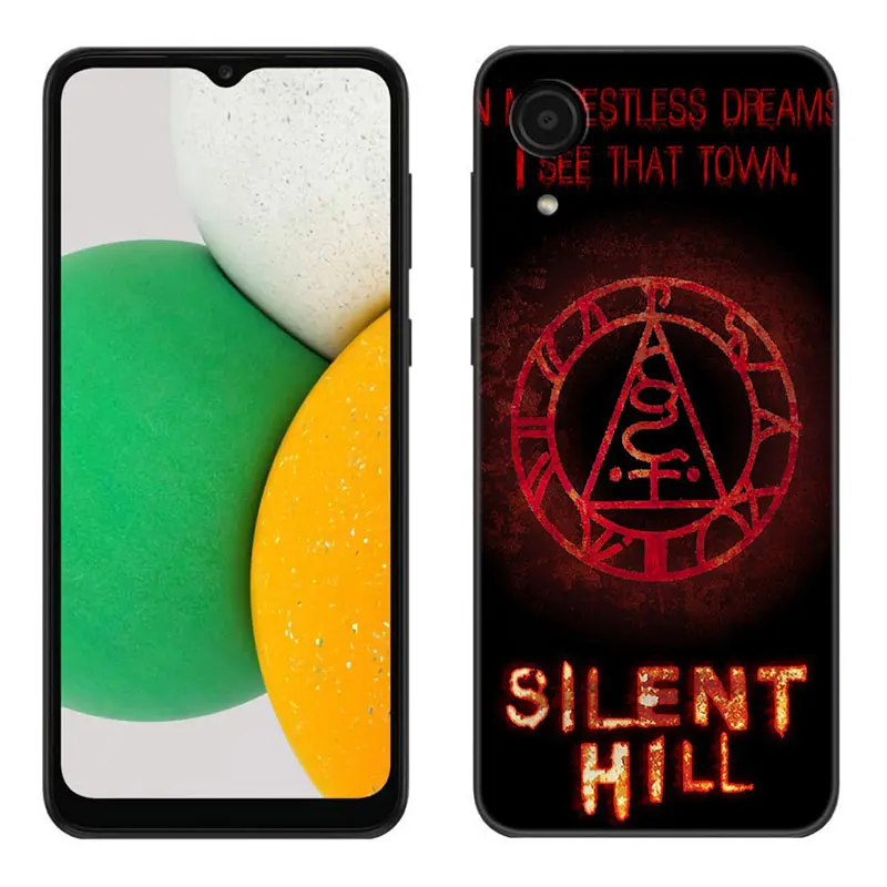 Horror Game Silent Hill Phone Case For Samsung A01 Core A04E A04S A05S M04 4G A02 A03 A10 M40 S A06 A10E M10 M11 M12 M22 M42