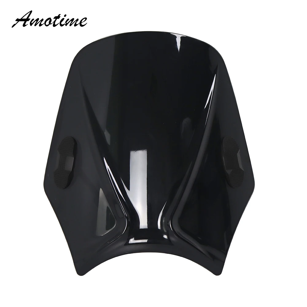 For Honda CB125R CB250R CB300R NEO Sports Cafe 2018-2023 2024 Windscreen Windshield Wind Deflector with Bracket Motorcycle Parts