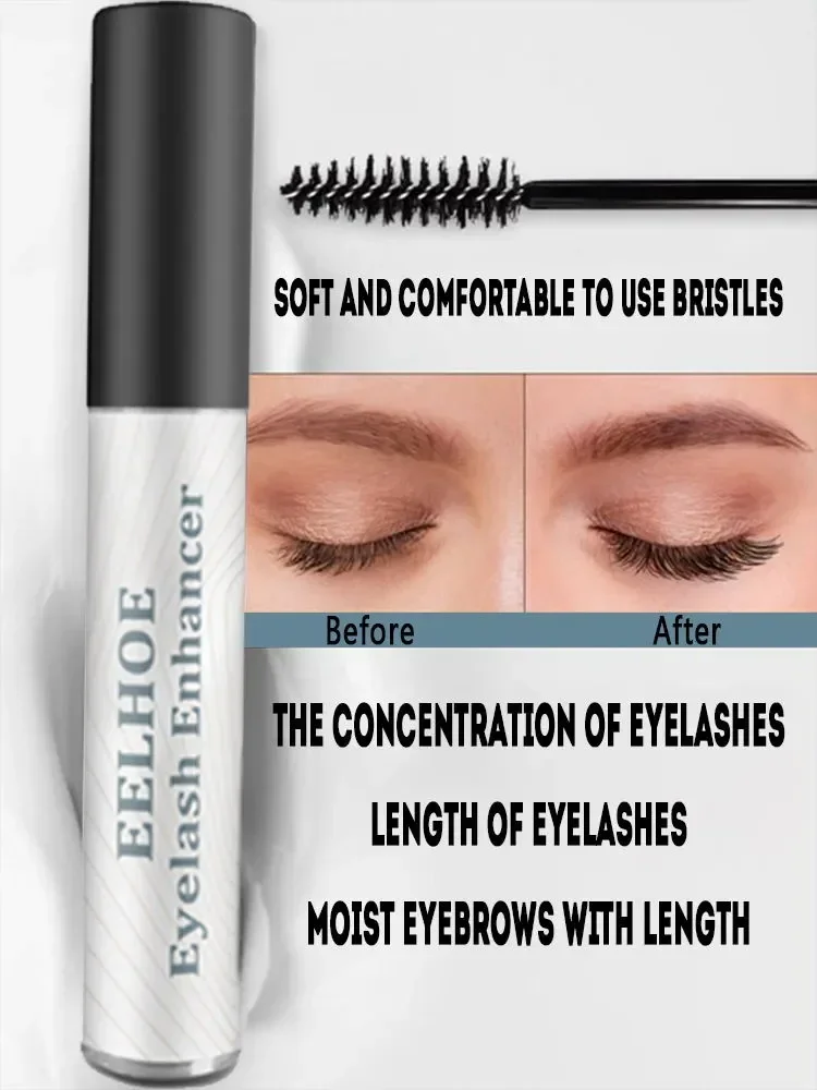 Eyelash Fast Growth Serum, Sobrancelha Enhancer, Eyelash Care Product, Natural, Grosso, Grosso, Delgado, Solução de Cílios Encaracolados