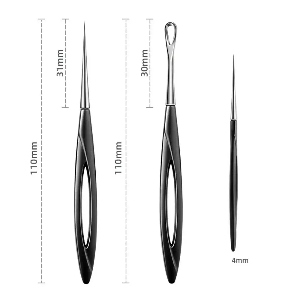 Puistje Popper Tool Schoonheid Tool Gezicht Milia Puistjes Verwijderen Tool Mee-Eter Verwijderaar Acne Vlek Naald Porie Reiniger Naalden