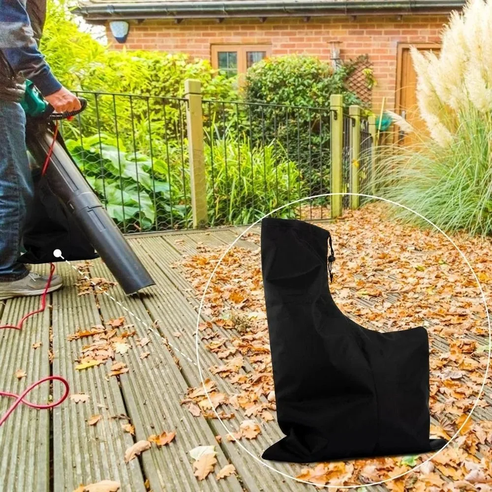 Oxford Cloth Leaf Collection Bag Large Capacity Stitched Reinforced Blower Storage Bag Washable Surface Leaf Vacuum Cover
