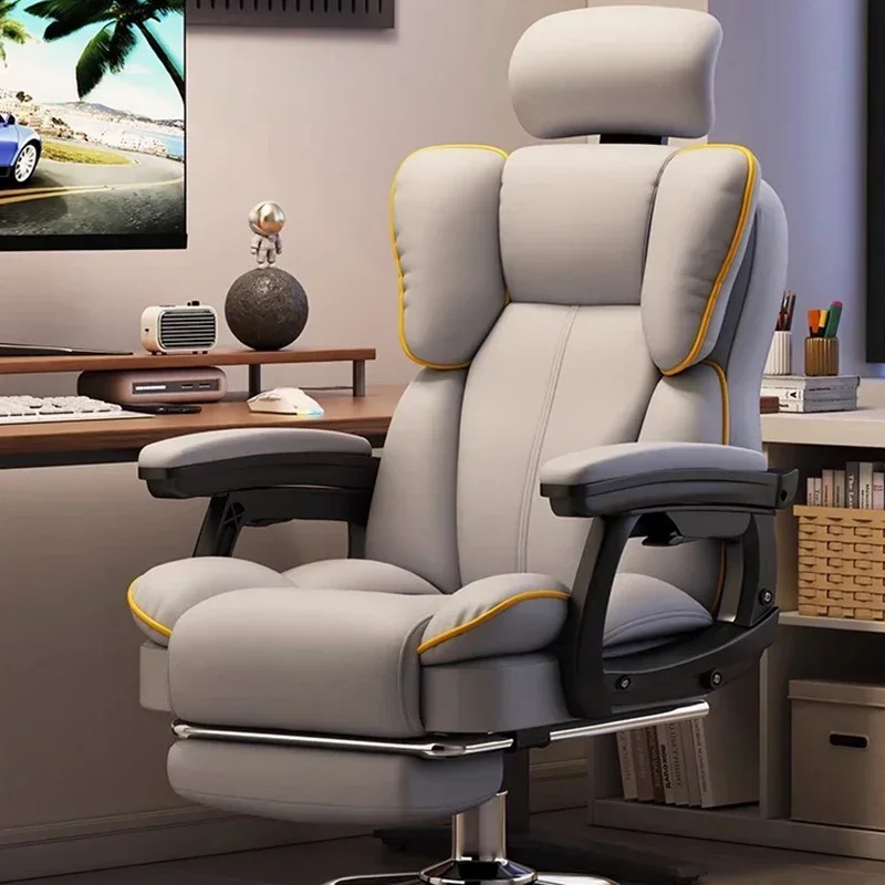 Tocador móvil para juegos, silla ergonómica para oficina, estudio, trabajo, escritorio, dormitorio, Chaise De Bureaux perezoso, muebles De dormitorio